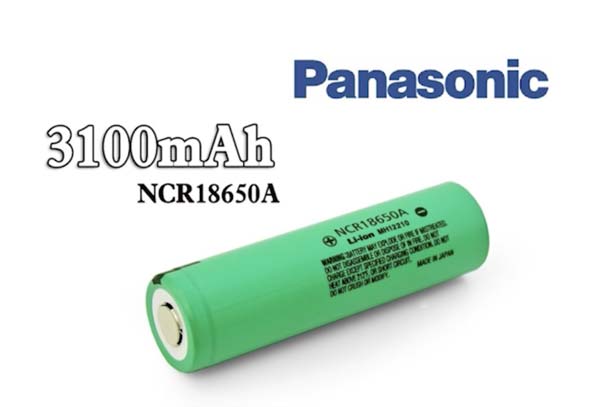 Batería 18650 de Panasonic